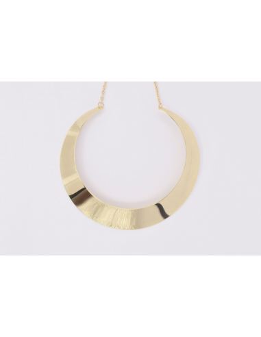 Collier Ras Du Cou Métal Brillant - Neuf Avec étiquettes, Bijou Fantaisie élégant