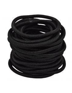 Lot de 24 élastiques noirs 2