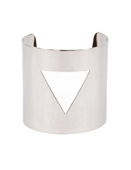 Bracelet manchette moderne triangle