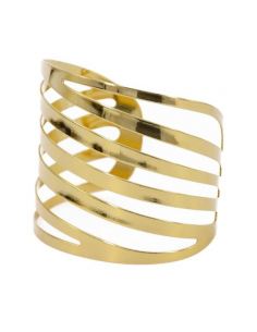 Bracelet manchette ajouré 2