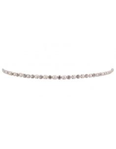 Headband à perles et strass