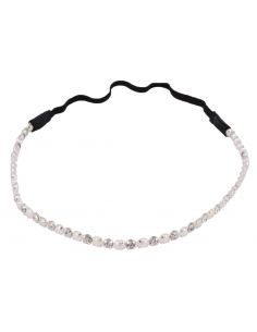 Headband à perles et strass 2