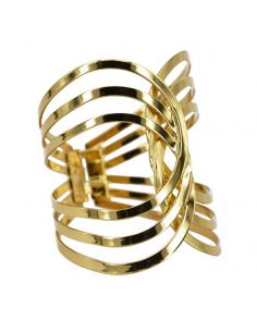 Bracelet manchette ajouré 2